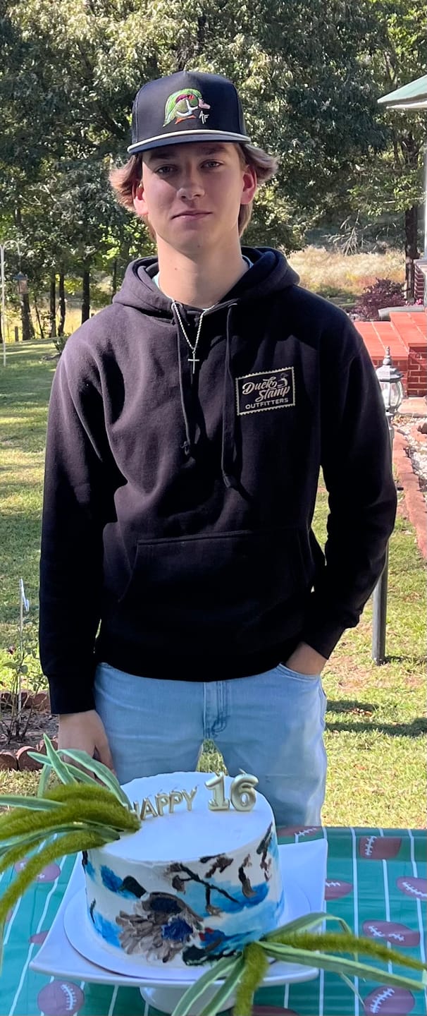 Customer photo review of Wood Duck Head — All Black Rope