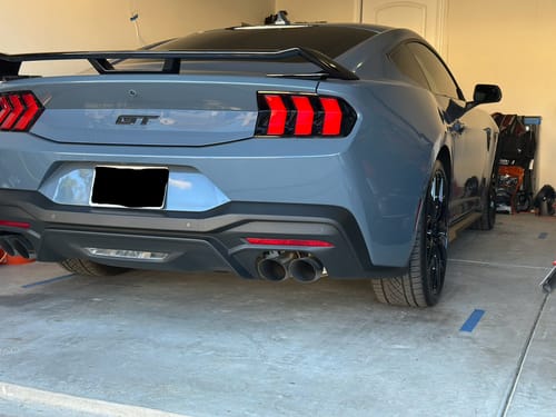 Customer photo review of 2024-Up Mustang GT Rear Spoiler
