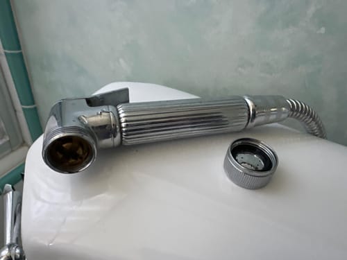 Customer photo review of Handheld Bidet Sprayer