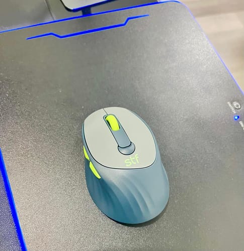 Customer photo review of Mouse inalámbrico óptico | STF VIVA | Batería recargable 1600 DPI gris