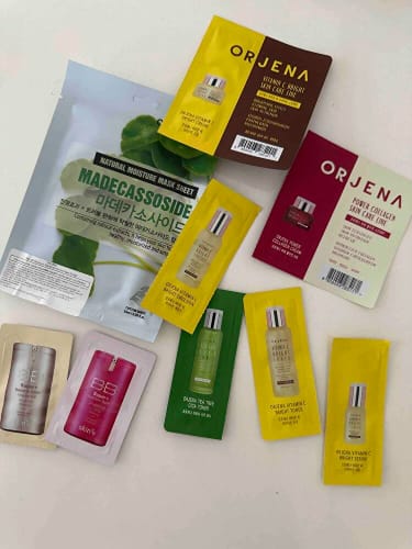 Customer photo review of Orjena Vitamin C Bright Eye Cream 30ml