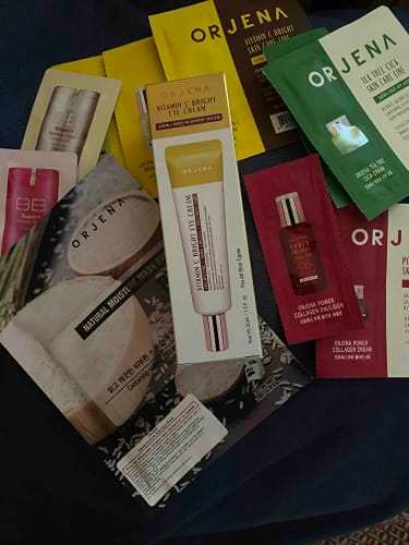 Customer photo review of Orjena Vitamin C Bright Eye Cream 30ml