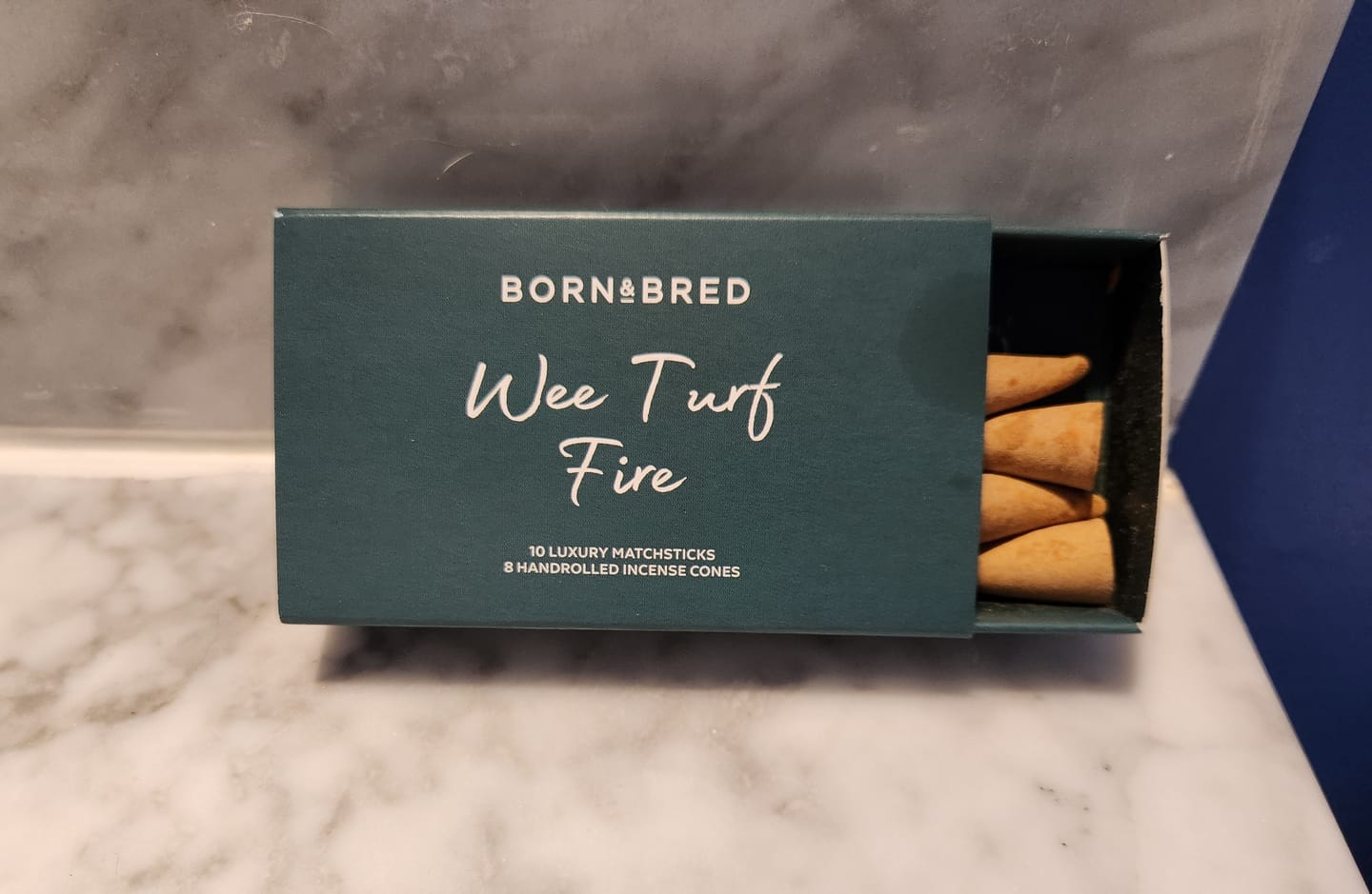 Customer photo review of Wee Turf Fires Incense Match Box