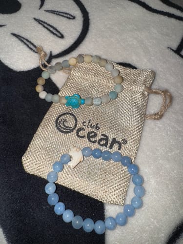 Customer photo review of Shark Tracking Bracelet