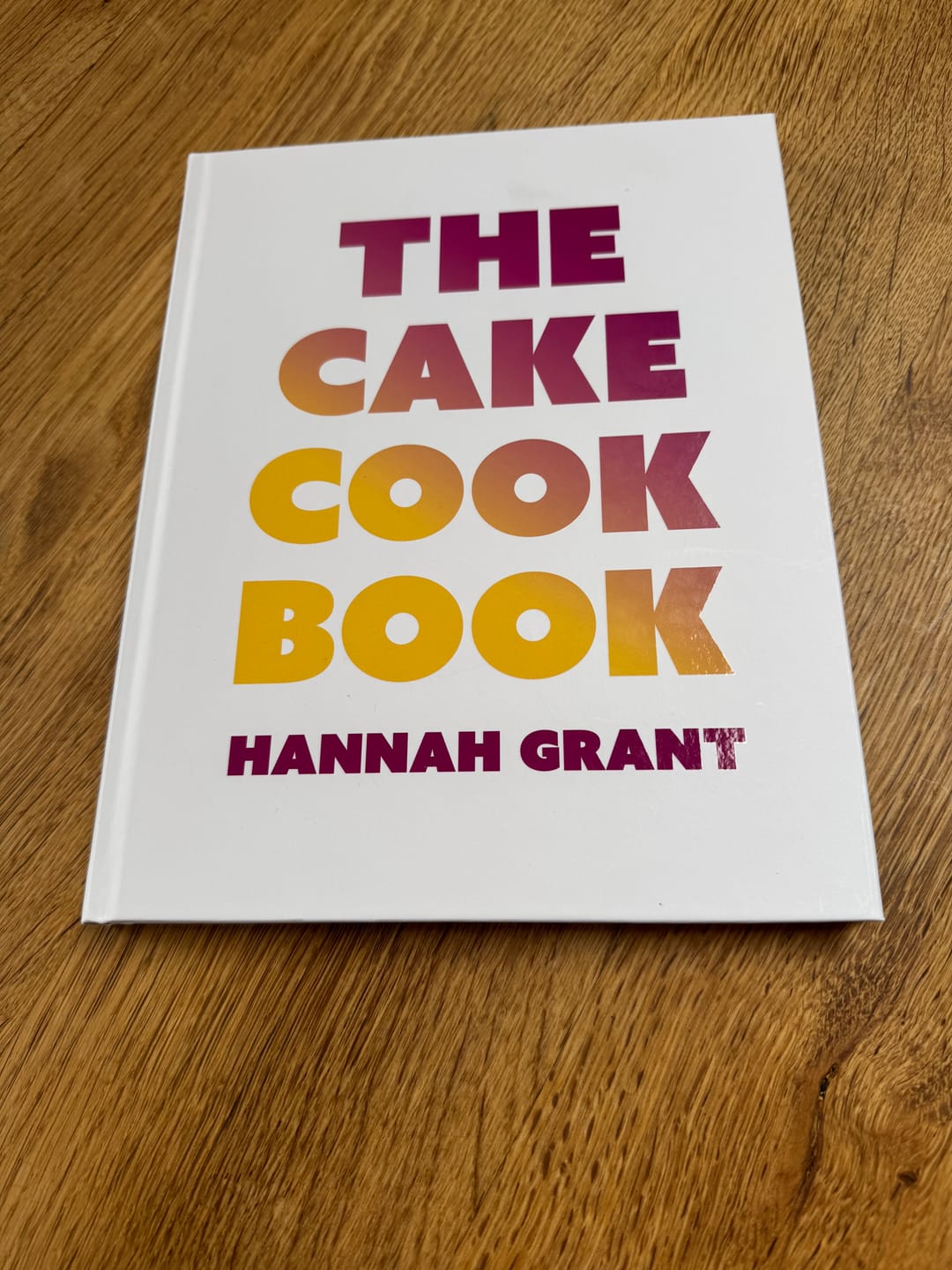Customer photo review of The Cake Cookbook (Dansk)