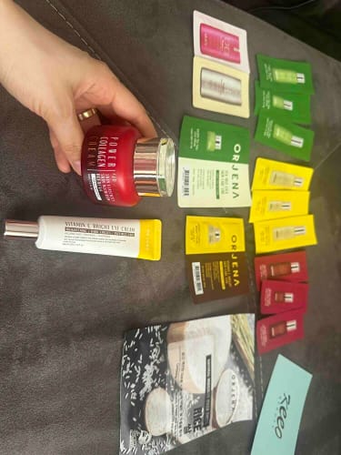 Customer photo review of Orjena Vitamin C Bright Eye Cream 30ml