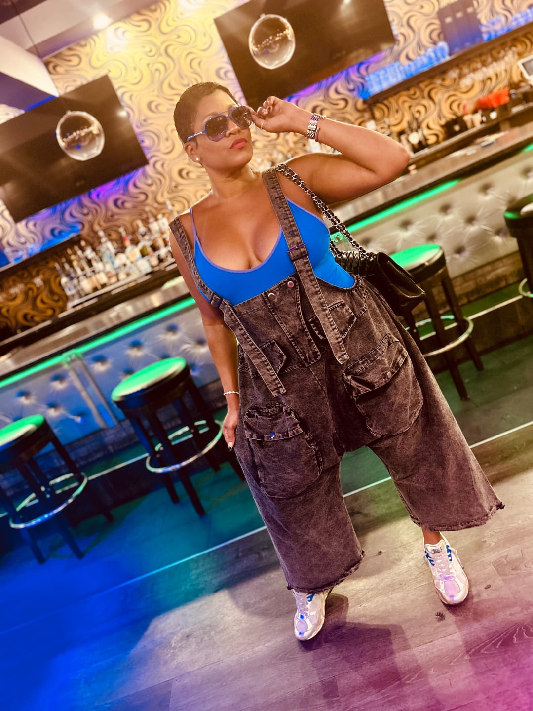 Customer photo review of Cargo Jumpsuit