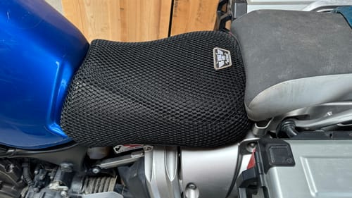 Customer photo review of Wind Rider Seat Cover