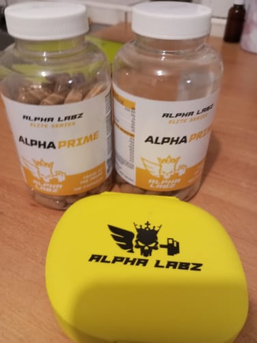 Customer photo review of Alpha Labz - Alpha Prime