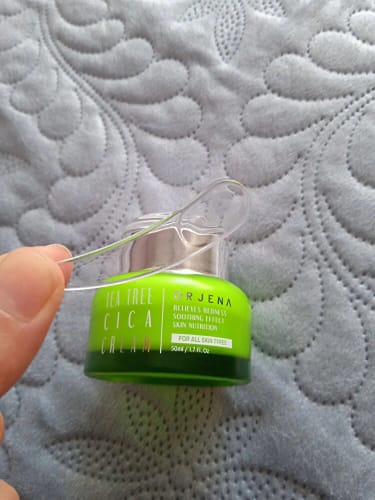 Customer photo review of Orjena Tea Tree Cica Cream 50ml