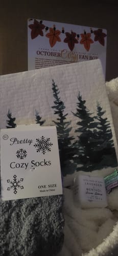 Customer photo review of Fuzzy Loon Fan Box | Quarterly Subscription
