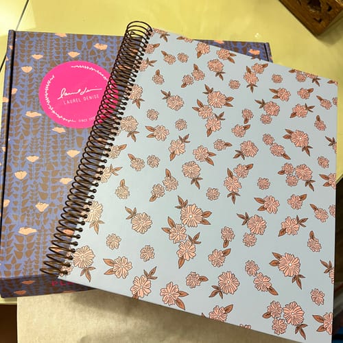 Customer photo review of 2025 Portrait Weekly Planner, Crowd Favorite