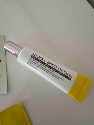 Customer photo review of Orjena Vitamin C Bright Eye Cream 30ml