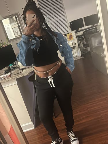 Customer photo review of Treasure Waist Beads