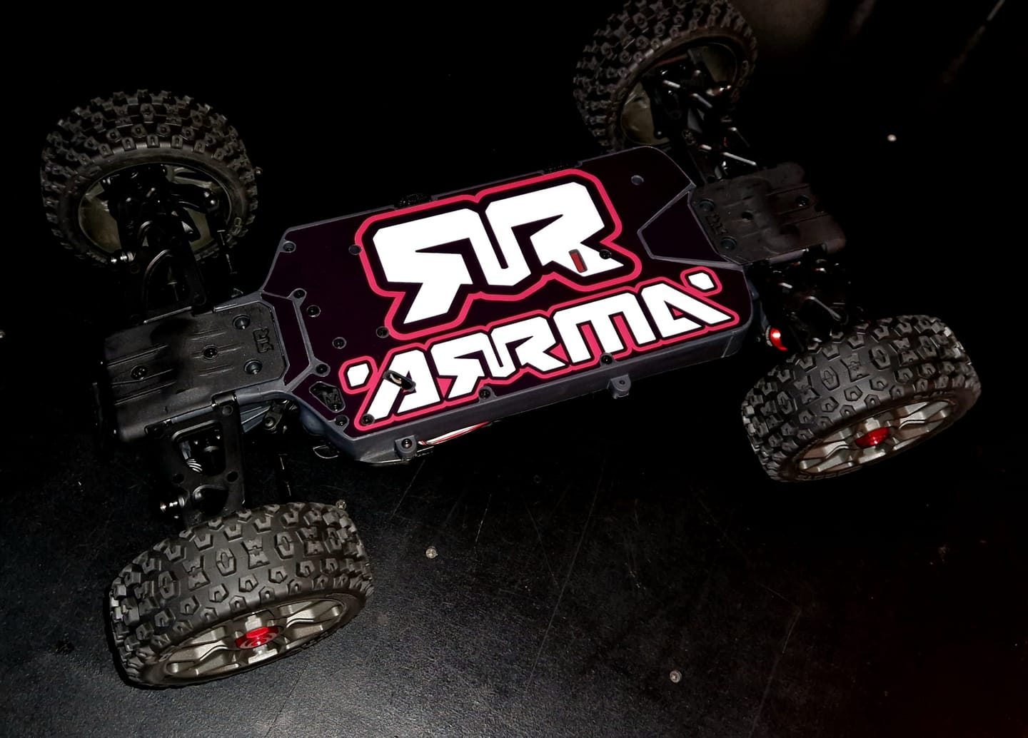 Customer photo review of ARRMA LWB "CREATE YOUR OWN SKIN" - Big Rock, Infraction, Senton, Typhon, Vendetta