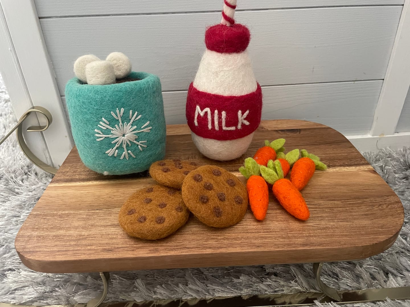 Customer photo review of Felt Cookies (Set of 3)