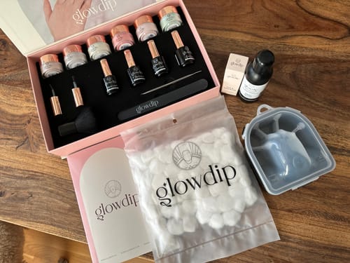 Customer photo review of Premium Dipping Powder Startkit - 6 Färger