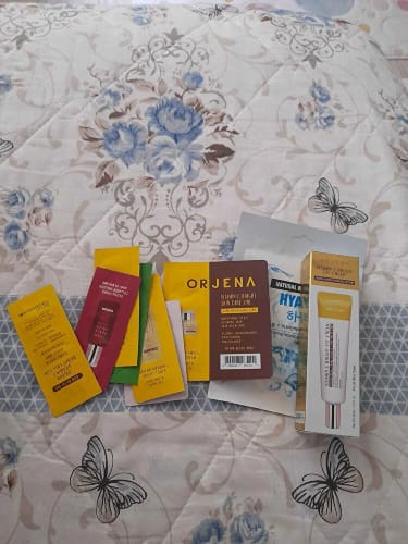 Customer photo review of Orjena Vitamin C Bright Eye Cream 30ml