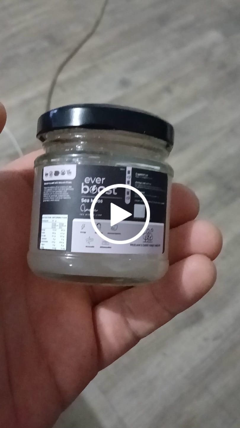 Customer video review of Everboost Sea Moss Gel Starter Pack