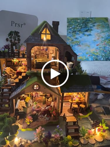 Customer video review of Forest Adventure DIY Miniature House