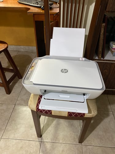 Customer photo review of Impresora Multifuncional HP DeskJet Ink Advantage 2875 (588S4A) - Impresión, Escaneo y Copia - Inalámbrica Wifi