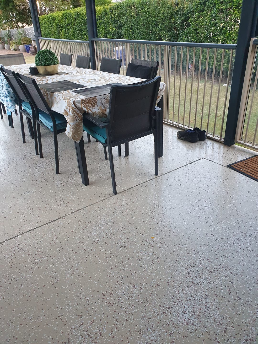 Customer photo review of U-Coat Clear sealer
