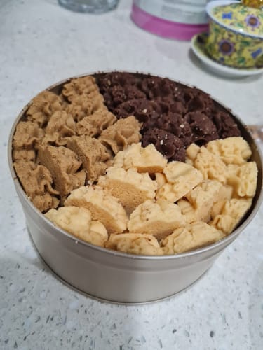 Customer photo review of Signature Mix Butter Cookies