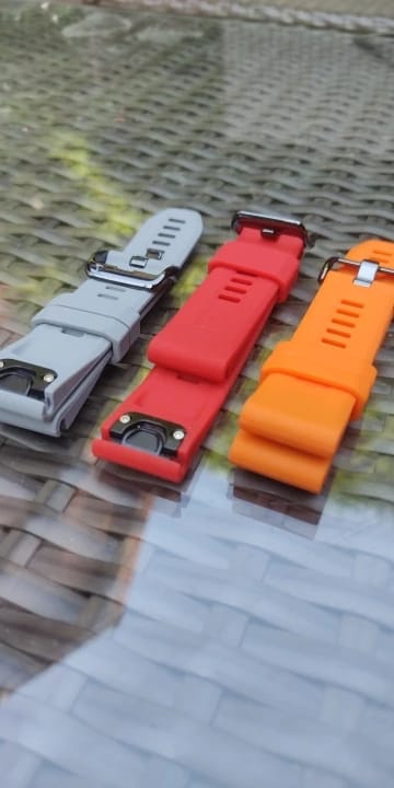 Customer photo review of Garmin Silicone QuickFit Band - Durable, Stylish, Comfortable