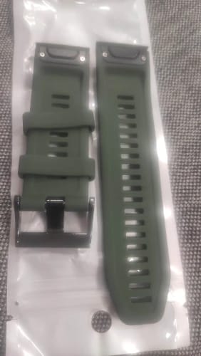 Customer photo review of Garmin Silicone QuickFit Band - Durable, Stylish, Comfortable
