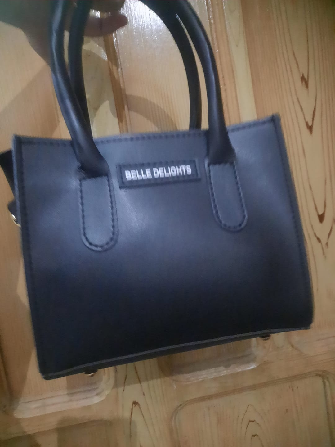 Customer photo review of Black Hudson Crossbody Bag  ( pre-order )