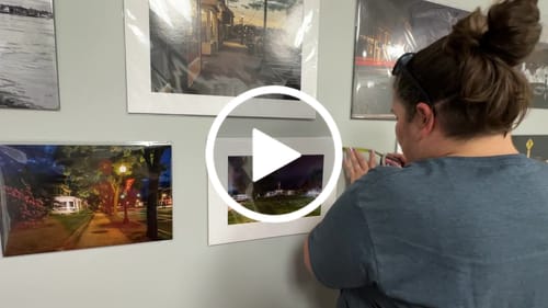 Customer video review of 10x14 Mounted Prints