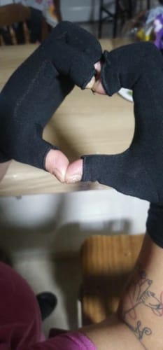 Customer photo review of CompresFit™ Gloves