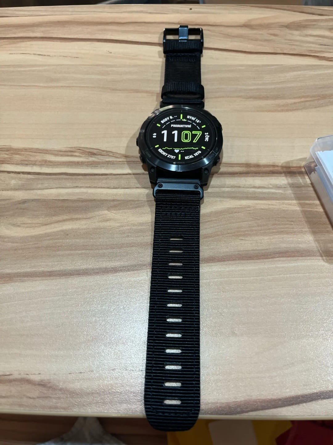 Customer photo review of Garmin Tactical Nylon Strap - Durable QuickFit Band