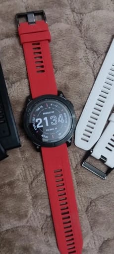 Customer photo review of Garmin Silicone QuickFit Band - Durable, Stylish, Comfortable