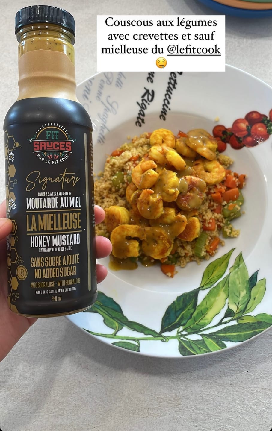 Customer photo review of Fitcook Foodz - Sauce Signature 340ml