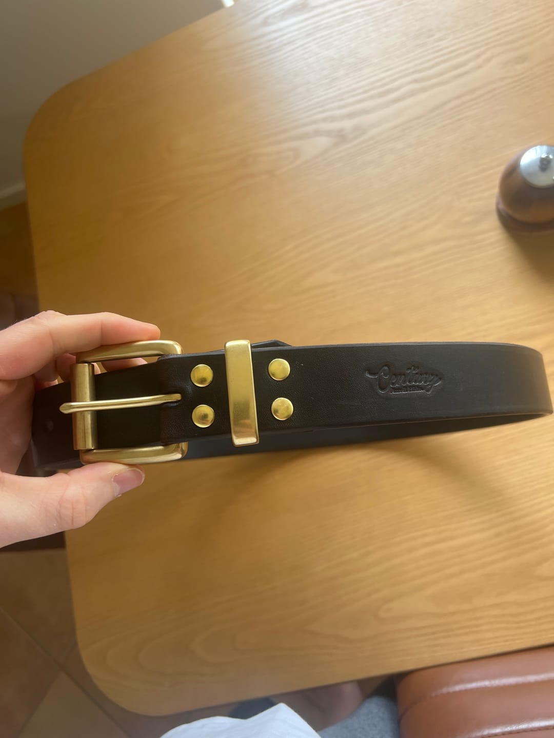 Customer photo review of The Century Belt - Guaranteed 100 years