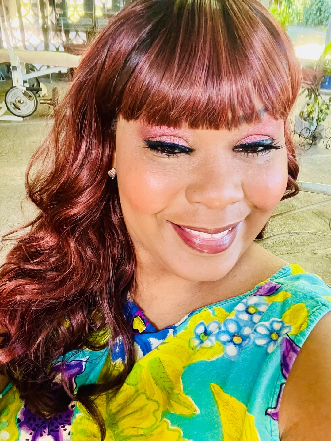 Customer photo review of Outre Synthetic Wigpop Full Wig - LAVERNE