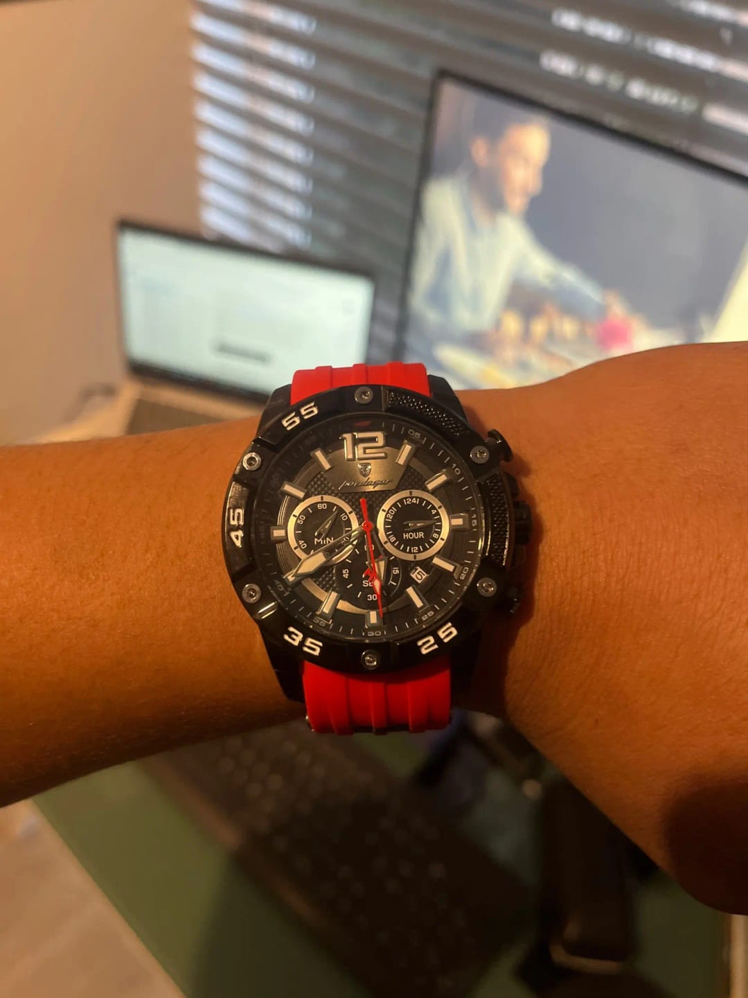 Customer photo review of Flare Quartz Watch