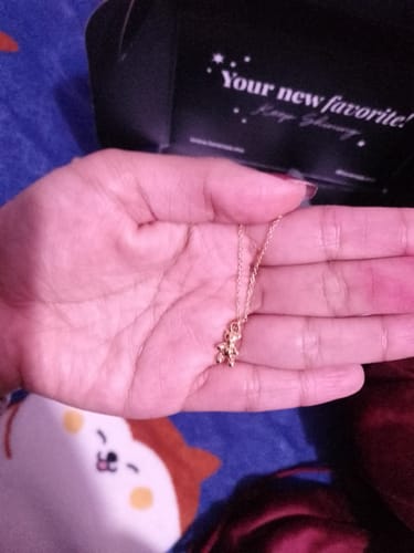 Customer photo review of Collar Dije Mini Osito