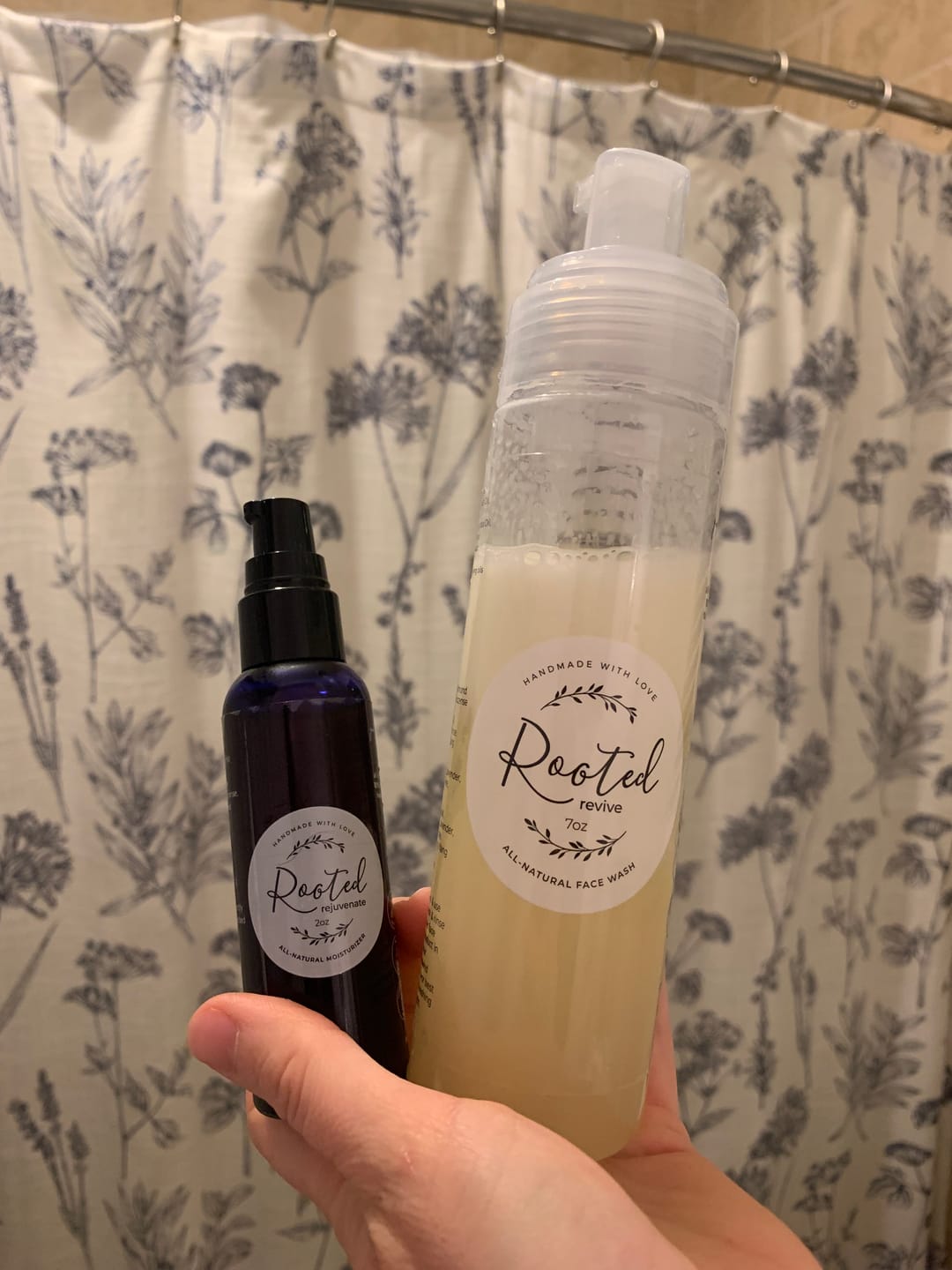 Customer photo review of Revive Face Wash