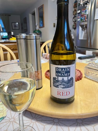 Customer photo review of Chardonnay 'Drain the Swamp'