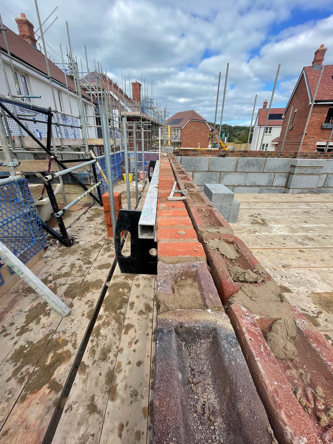 Customer photo review of Lintel Profile Supports / Soldier Brackets (Pair)