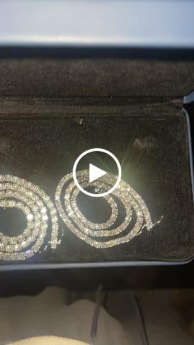 Customer video review of Moissanite Tennis Chain 14K Gold (ALL SIZES)