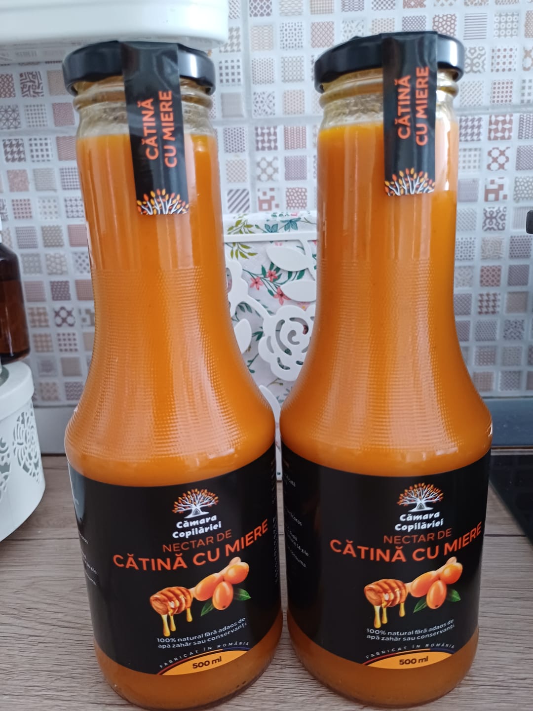 Customer photo review of Nectar de Cătină cu Miere - 500ml
