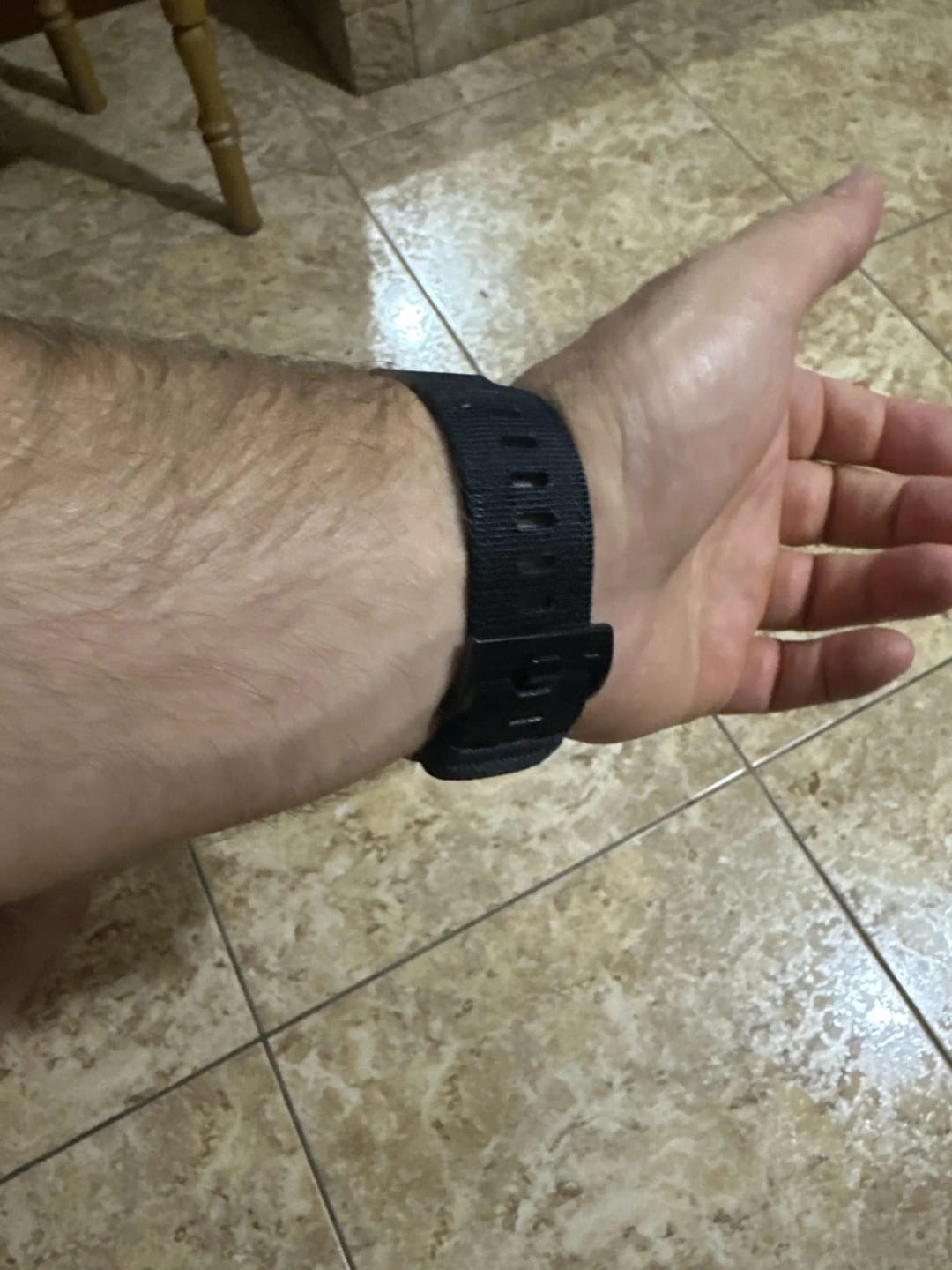 Customer photo review of Garmin Tactical Nylon Strap - Durable QuickFit Band