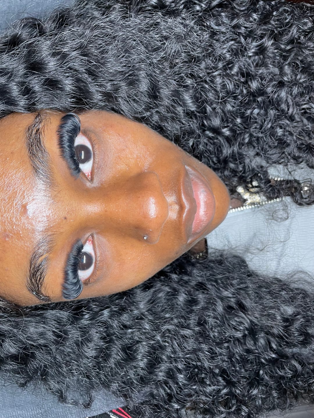 Customer photo review of Cashmere Volume Lash Extensions 0.05mm