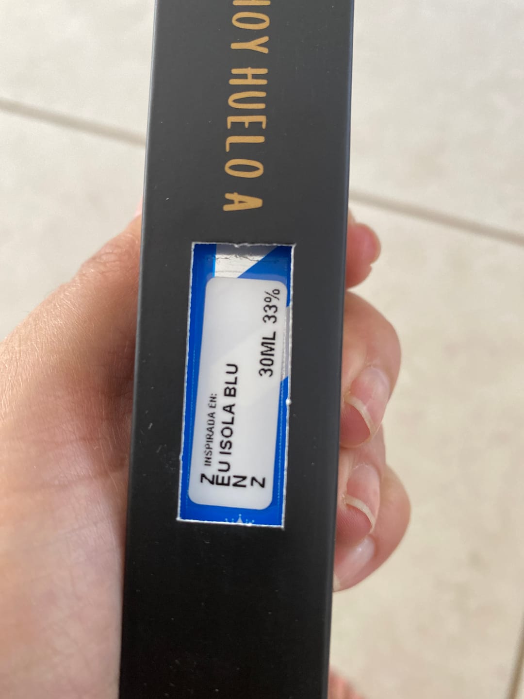 Customer photo review of Perfume Tendencia U ISOLA BLU ROJA DOVE NUEVO ENERO 2024zenz