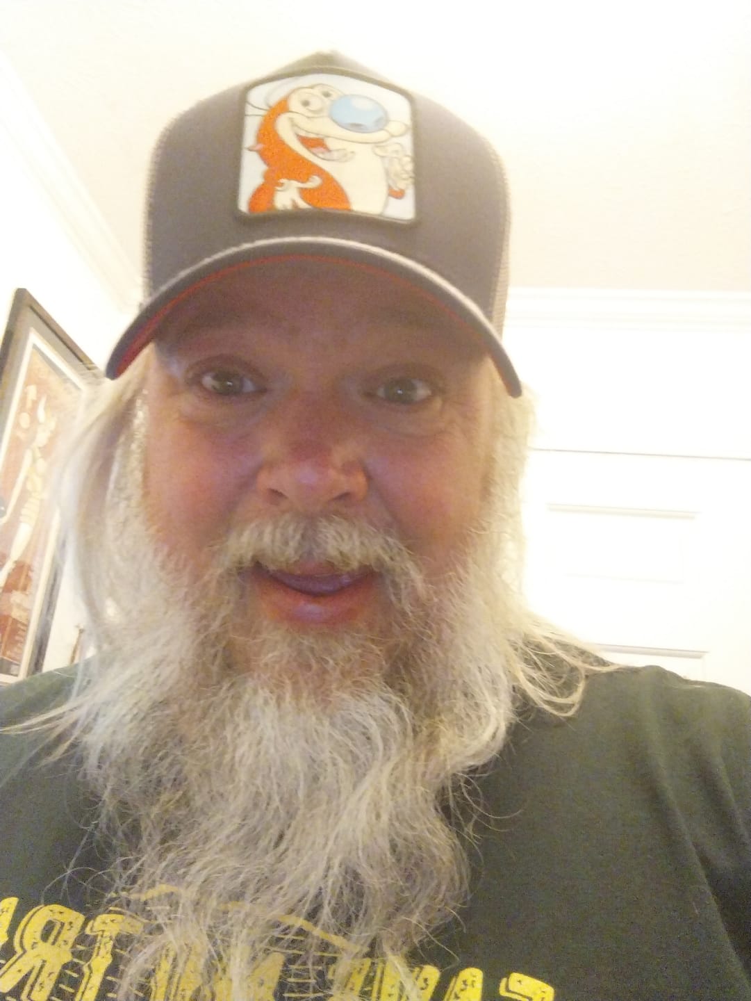 Customer photo review of OVERLORD X Ren & Stimpy: Stimpy Trucker Cap