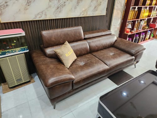 Customer photo review of Sofa văng da đẳng cấp ENZO tựa gật gù