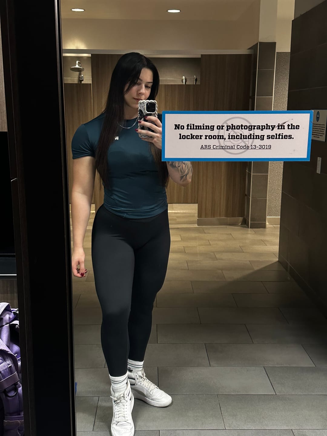Customer photo review of 476 - Stealth Compression Tees